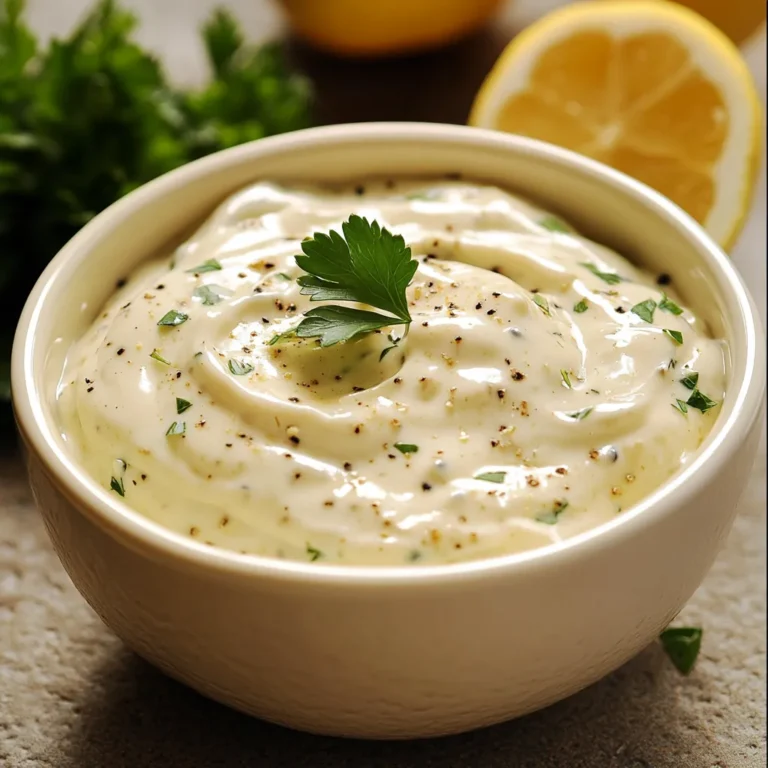 Sauce Légère pour Salades et Crudités